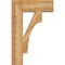 Ekena Millwork Westlake Block Rough Sawn Bracket, Western Red Cedar, 6"W x 22"D x 34"H BKT06X22X34WTL05RWR - alternate 4